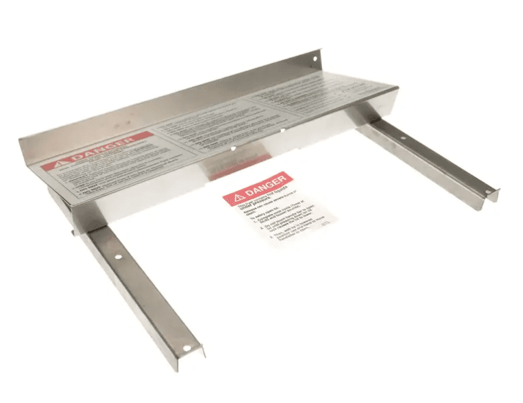 Winston PS1210 Panel with Danger Label, Fryer, English